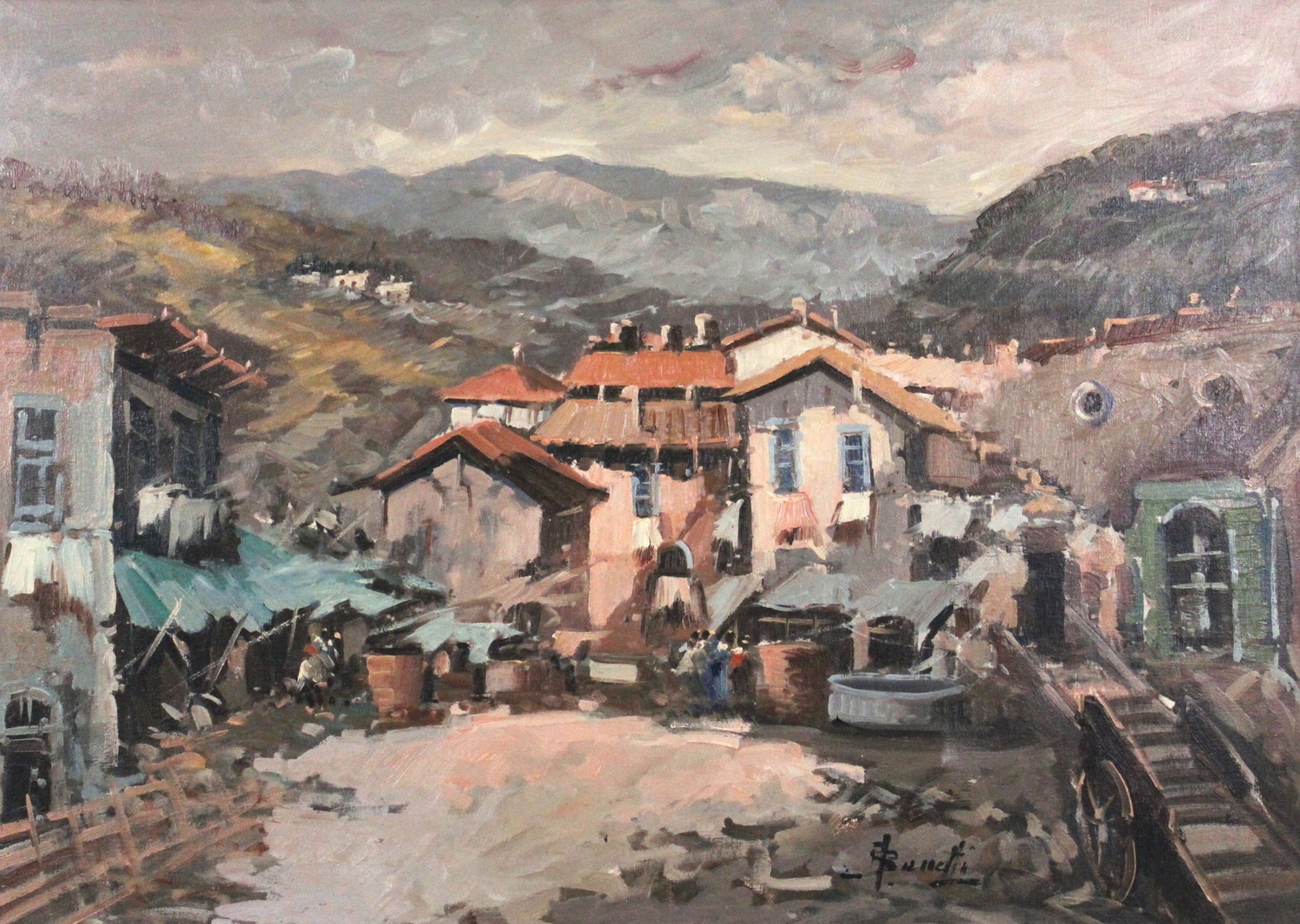 Small European Village