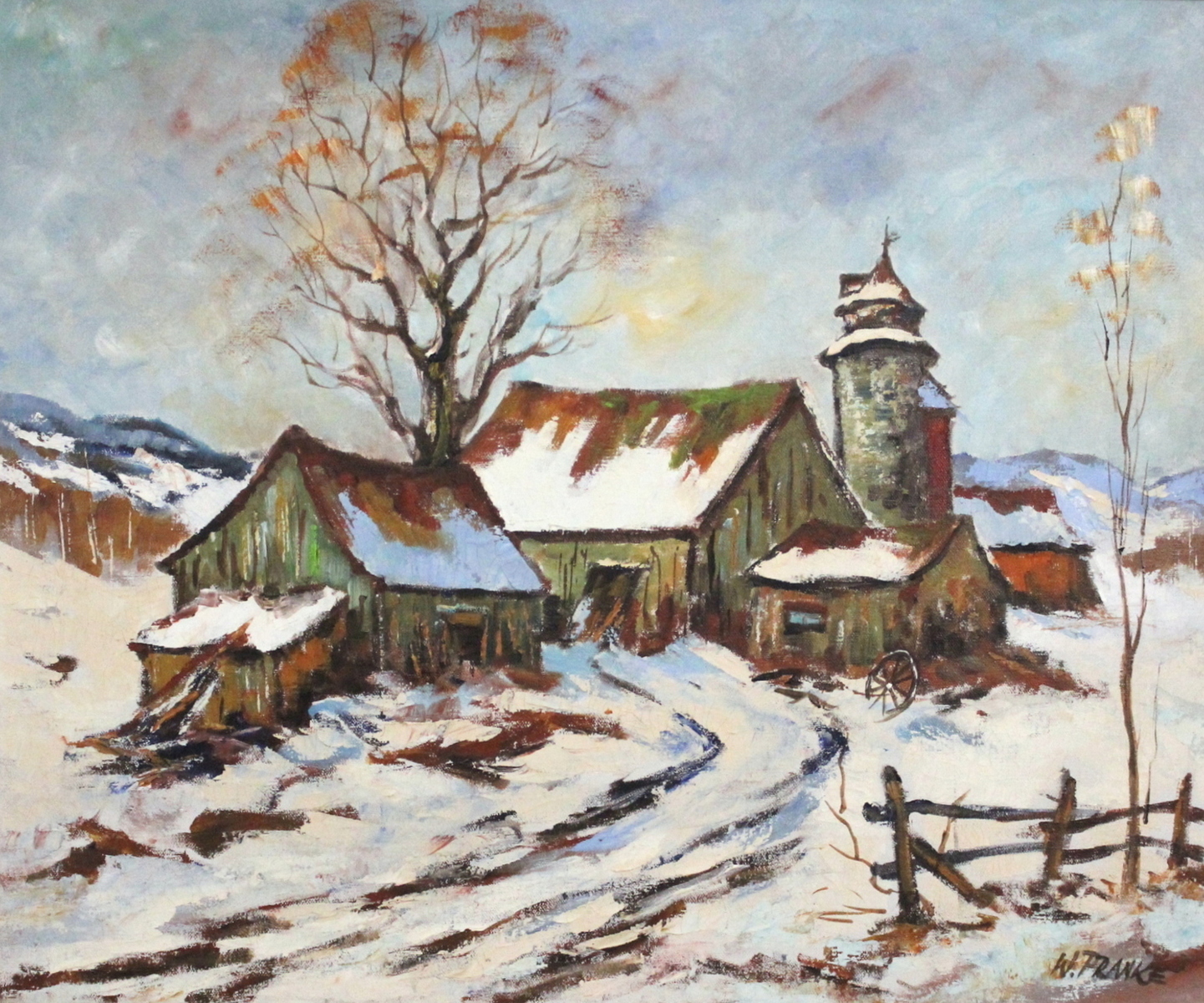 Winter Barn II