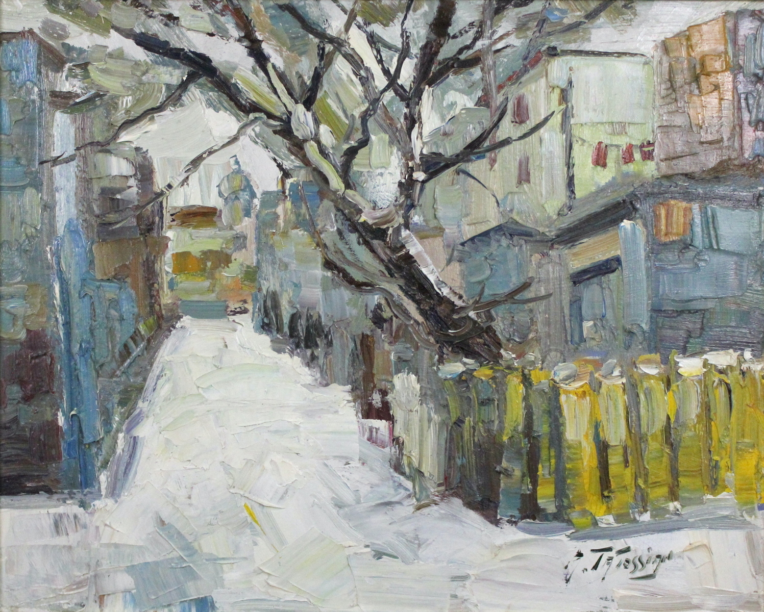 Ruelle en Hiver
