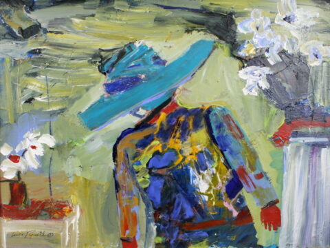 Untitled – Woman in a Blue Hat