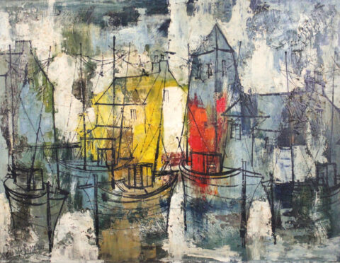 Untitled – Fishing Boats in Port