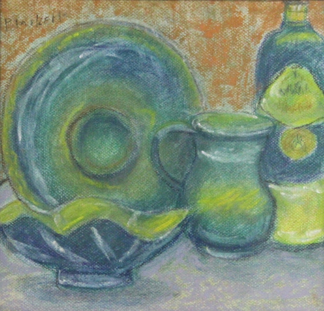 Untitled – Still Life in Blue and Yellow