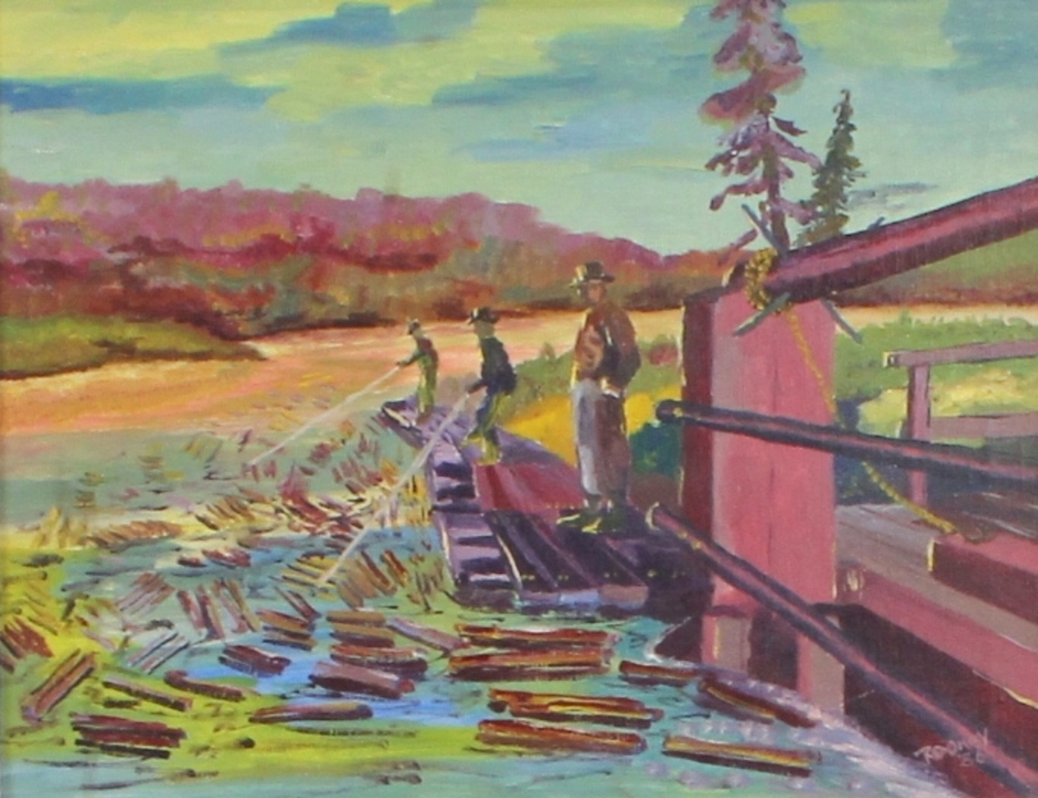 Sluicing – Lac-des-Îles