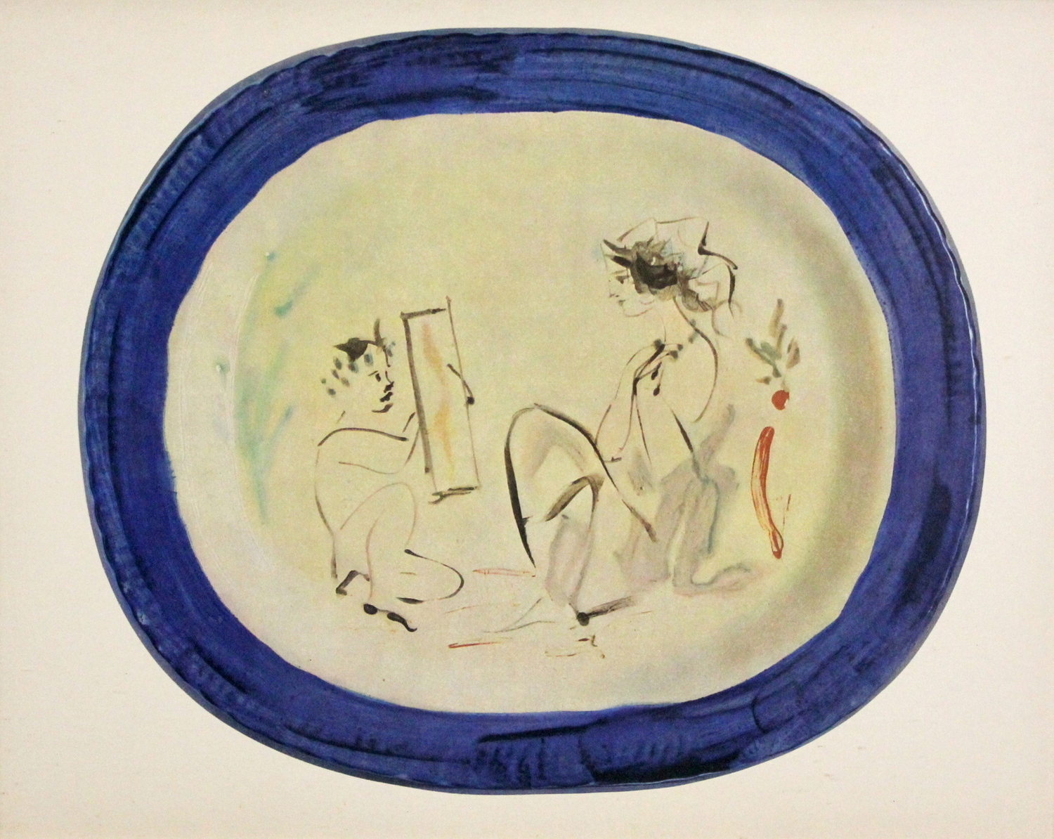 Untitled – Sketching Woman