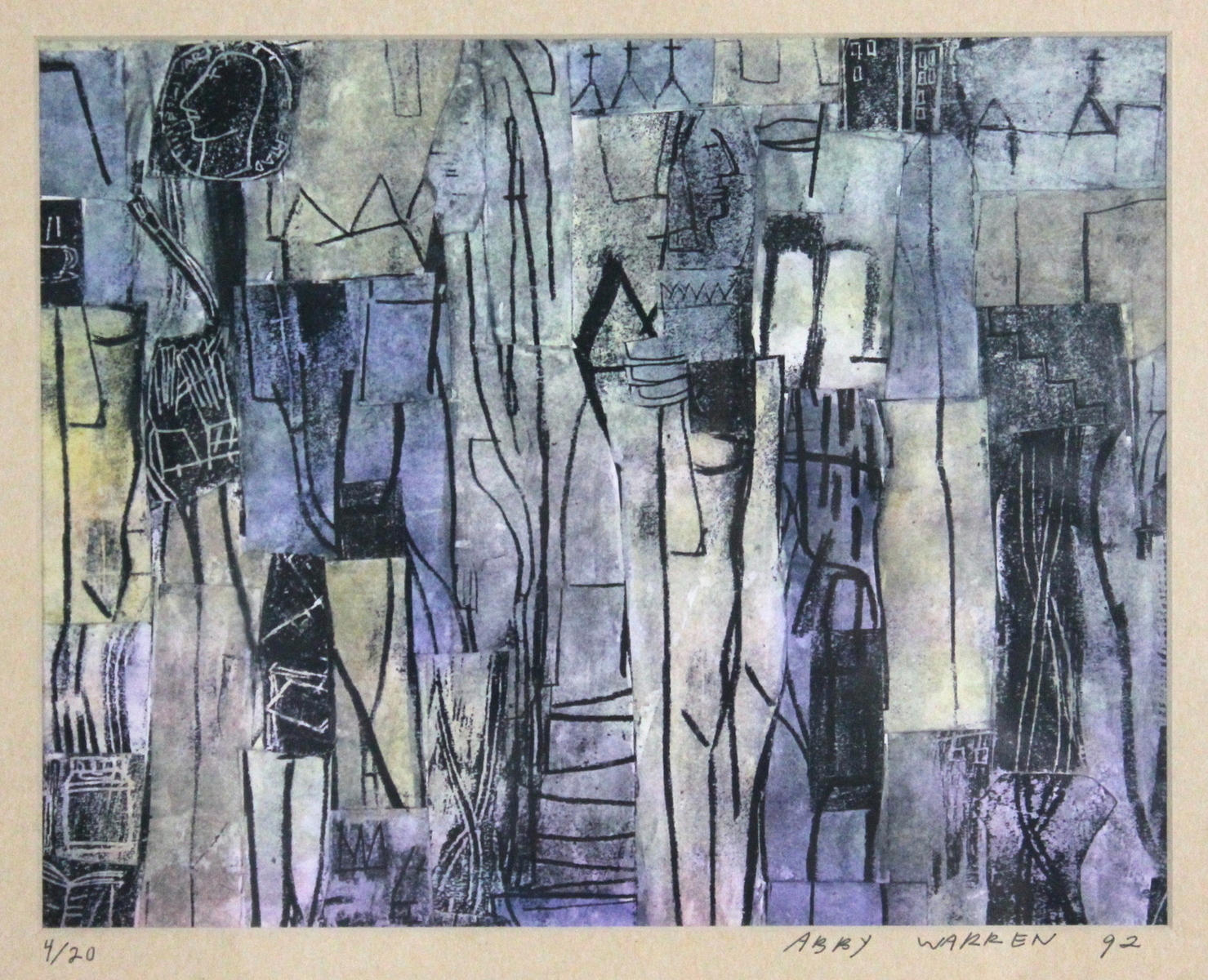 Untitled – Cubist Cityscape